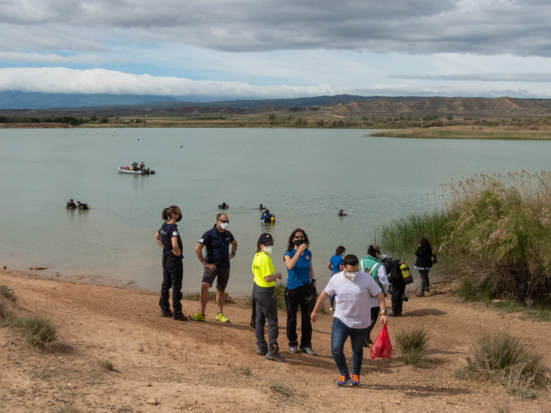 Limpieza de la Balsa del Pulguer